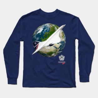 Concorde BA in Flight Long Sleeve T-Shirt